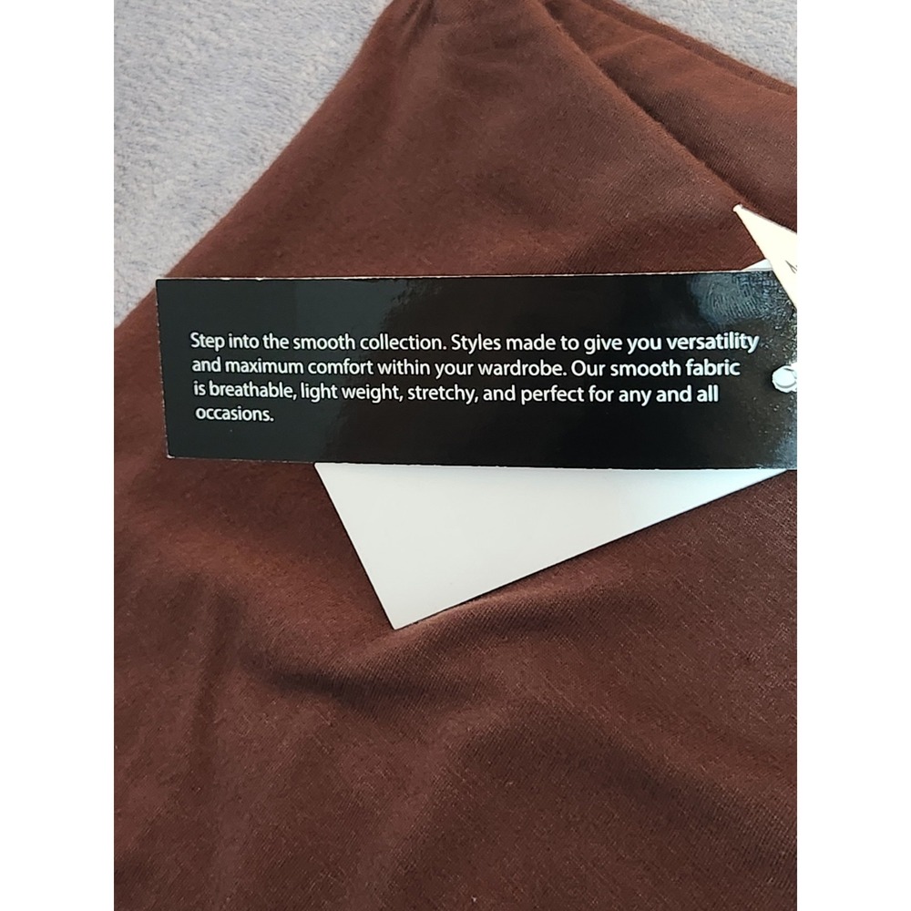 New Naked Wardrobe Chocolate Brown Long Bodycon Stretchy Skirt Small S Tall Nwt - Picture 6 of 10